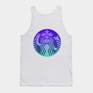 Angry siren, union strong, sbucks Tank Top